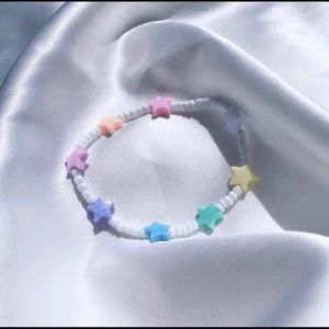 beaded star bracelet! ⭐️